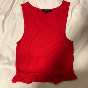 Dressy red shirt